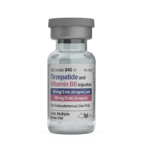 Tirzepatide + B6 (30+30 mg) — рідка форма